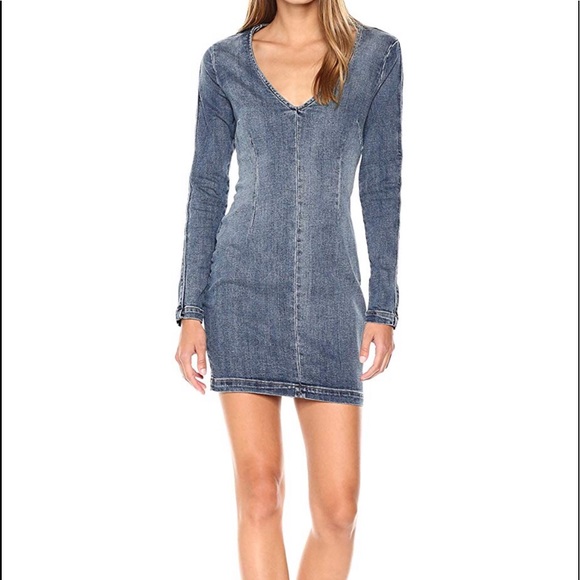 Denim Guess Longsleeve Dress 